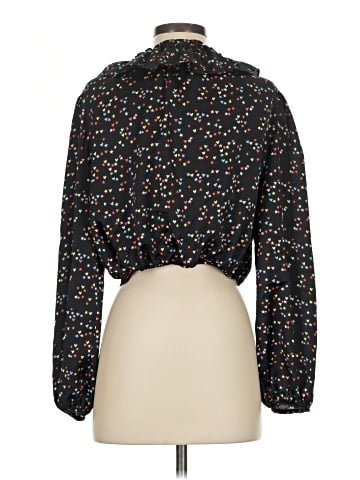 Topshop Long Sleeve Blouse (view 2)