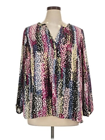 Philosophy Republic Clothing 3/4 Sleeve Blouse (view 1)