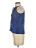 Zoa Blue Sleeveless Blouse Size XXS - photo 5