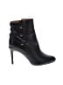 Halogen 100% Leather Black Ankle Boots Size 7 - photo 1