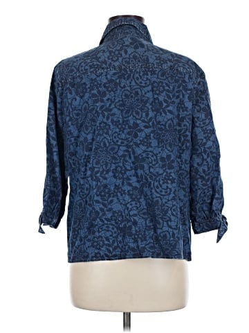 Allison Daley 3/4 Sleeve Button-Down Shirt (view 2)