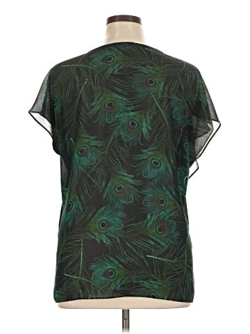 MICHAEL Michael Kors Short Sleeve Blouse (view 2)