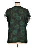 MICHAEL Michael Kors 100% Polyester Green Short Sleeve Blouse Size 1X - photo 2