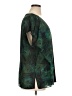 MICHAEL Michael Kors 100% Polyester Green Short Sleeve Blouse Size 1X - photo 4