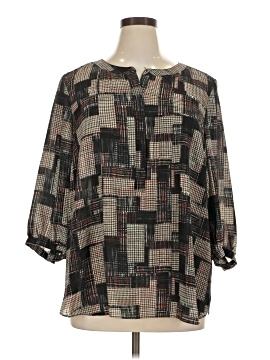 Not Your Daughter's Jeans 3/4 Sleeve Blouse