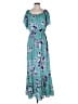 Altar'd State 100% Polyester Blue Casual Dress Size S - photo 1