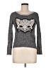 I.ner Gray Long Sleeve Top Size M - photo 1