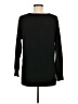 Ella Moss Solid Black Pullover Sweater Size M - photo 2