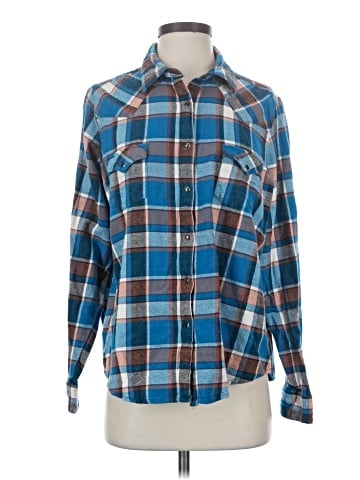 Wrangler Jeans Co Long Sleeve Button-Down Shirt (view 1)
