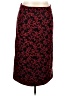 Briggs New York Paisley Red Formal Skirt Size 18w - photo 1