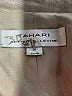 Tahari by ASL 100% Linen Metallic Silver Blazer Size 14 - photo 6