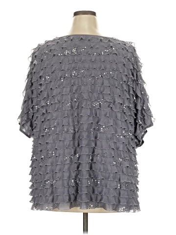Fashion Bug Short Sleeve Blouse (view 2)