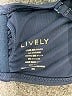 Lively Solid Blue Swimsuit Top Size XS - photo 3