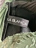 La Blanca Chevron-herringbone Green One Piece Swimsuit Size M (estimated) - photo 3