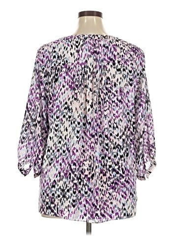 Not Your Daughter's Jeans 3/4 Sleeve Blouse (view 2)