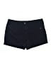 Ann Taylor LOFT 100% Cotton Solid Blue Shorts Size 12 - photo 1