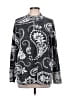 Chico's Paisley Gray Pullover Sweater Size Lg (2) - photo 1