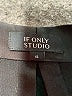 IF ONLY STUDIO 100% Polyester Black Long Sleeve Blouse Size XS - photo 7