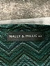 Nally & Millie Chevron-herringbone Teal Pullover Sweater Size XS - photo 7
