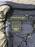 Ann Taylor 100% Polyester Black Short Sleeve Blouse Size L - photo 7