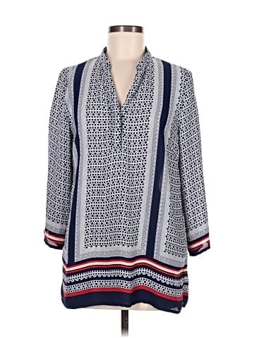 Adrienne Vittadini 3/4 Sleeve Blouse (view 1)