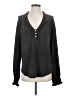 Free People Gray Long Sleeve Blouse Size S - photo 1