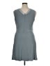 Alex Evenings Solid Gray Cocktail Dress Size 16 - photo 2