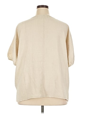 Max Studio Short Sleeve Blouse (view 2)