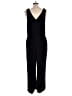 A New Day 100% Polyester Solid Black Jumpsuit Size L - photo 2