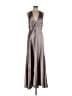 Jenny Yoo Collection 100% Polyester Metallic Silver Cocktail Dress Size 16 - photo 1