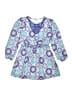 Nannette 100% Polyester Paisley Blue Dress Size 7 - 8 - photo 1
