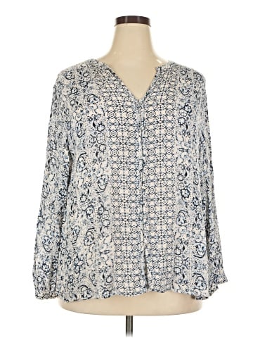 Lucky Brand Long Sleeve Blouse (view 1)