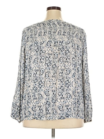 Lucky Brand Long Sleeve Blouse (view 2)