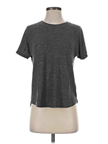 Madewell Heathered Hemp Relaxed Drapey Tee (view 1)