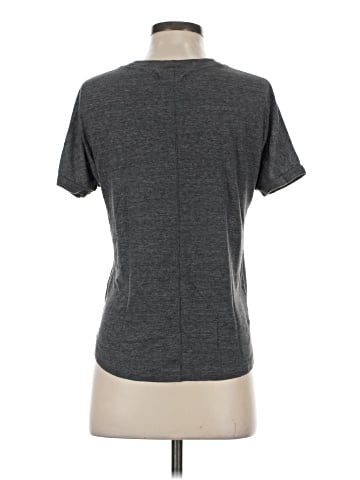 Madewell Heathered Hemp Relaxed Drapey Tee (view 2)