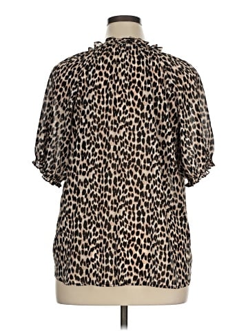 Ann Taylor LOFT Short Sleeve Blouse (view 2)