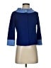 St. John Collection Blue Wool Coat Size 2 - photo 1