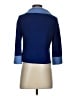 St. John Collection Blue Wool Coat Size 2 - photo 2