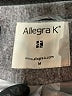 Allegra K 100% Polyester Gray Coat Size M - photo 6