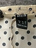 Shein Polka Dots Ivory Jumpsuit Size 6 - photo 4