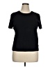 Calvin Klein Black Short Sleeve Top Size XL - photo 1