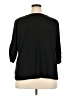Max Studio Black 3/4 Sleeve T-Shirt Size 2X - photo 2
