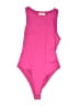 Entro Solid Pink One Piece Swimsuit Size M - photo 1