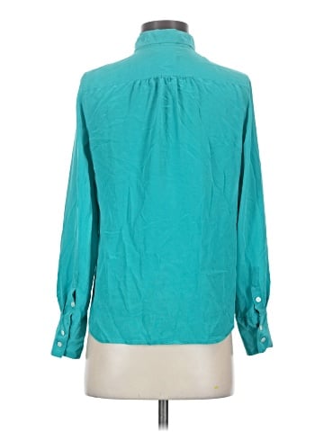 J.Crew Long Sleeve Silk Top (view 2)