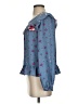Jill Jill Stuart Blue Long Sleeve Blouse Size S - photo 5