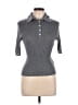 Shoedazzle 100% Polyester Gray Short Sleeve Turtleneck Size XL - photo 1