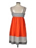 Gianni Bini Color Block Orange Casual Dress Size L - photo 2
