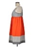 Gianni Bini Color Block Orange Casual Dress Size L - photo 5