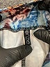 Onzie 100% Polyester Print Blue Active Pants Size S - photo 7