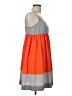 Gianni Bini Color Block Orange Casual Dress Size L - photo 4